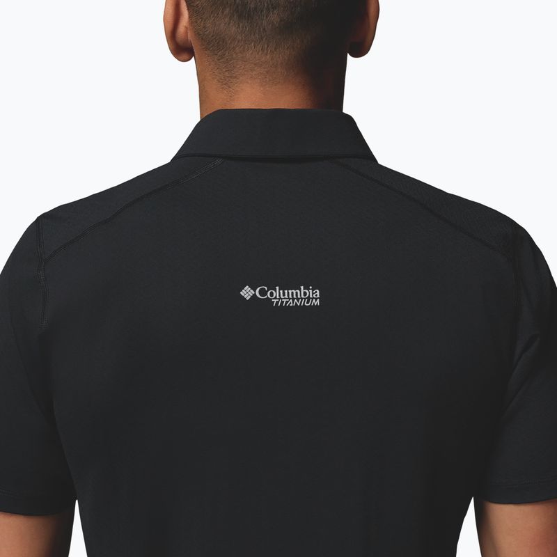 Férfi póló Columbia Diamond Peak Pro Polo black 6