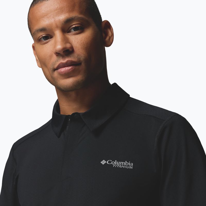 Férfi póló Columbia Diamond Peak Pro Polo black 8
