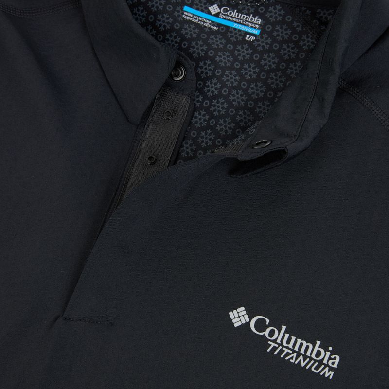 Férfi póló Columbia Diamond Peak Pro Polo black 4