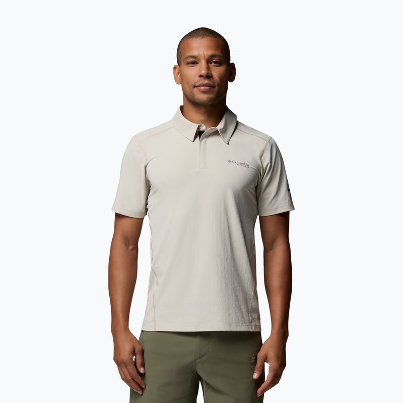 Férfi póló Columbia Diamond Peak Pro Polo dark stone