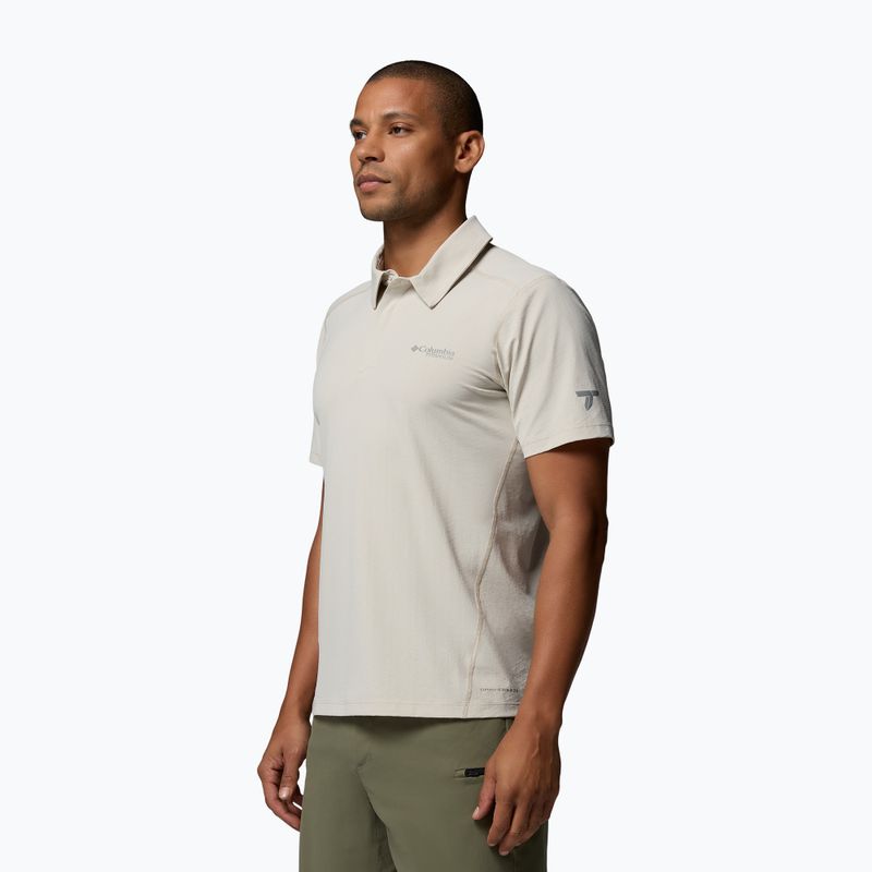 Férfi póló Columbia Diamond Peak Pro Polo dark stone 4
