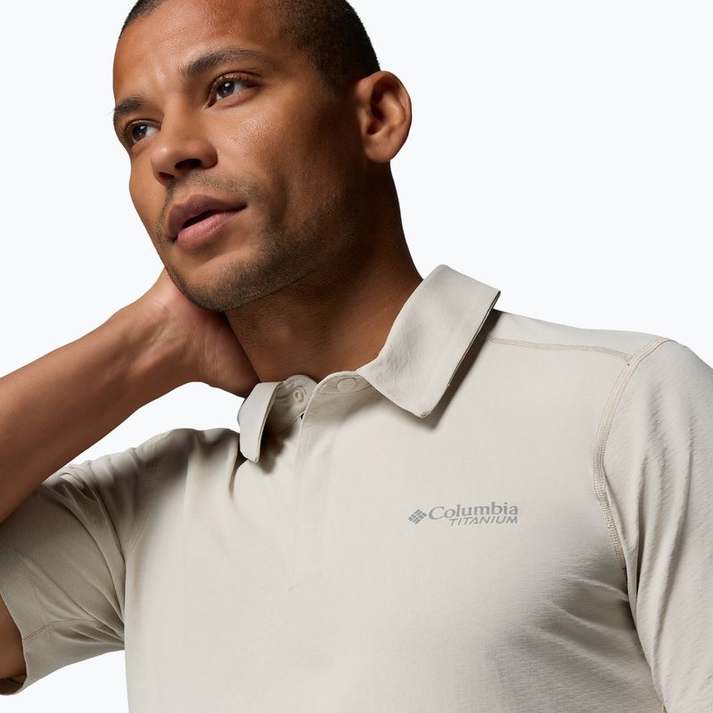 Férfi póló Columbia Diamond Peak Pro Polo dark stone 5