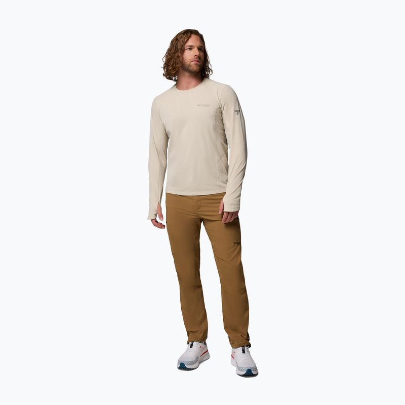 Férfi hosszú ujjú póló Columbia Diamond Peak Pro Crew dark stone 2