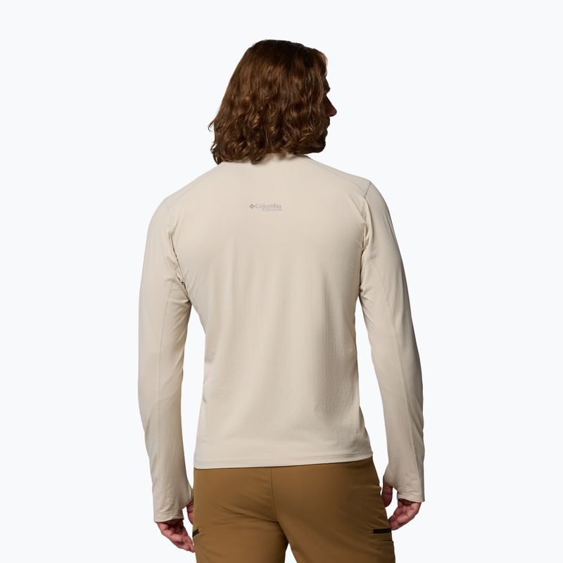 Férfi hosszú ujjú póló Columbia Diamond Peak Pro Crew dark stone 3