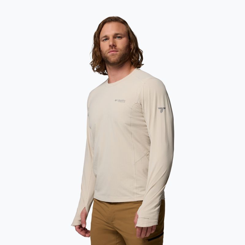 Férfi hosszú ujjú póló Columbia Diamond Peak Pro Crew dark stone 4