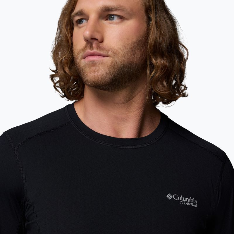 Férfi hosszú ujjú póló Columbia Diamond Peak Pro Crew black 5