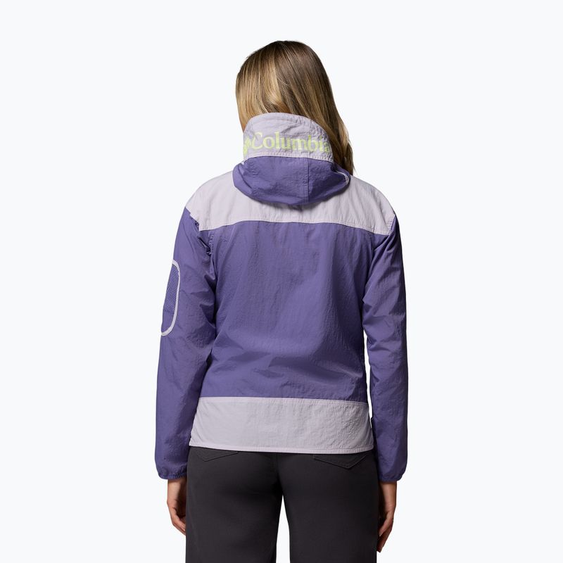Női szélálló dzseki Columbia Challenger II Windbreaker stormwatch/lavender pearl 3