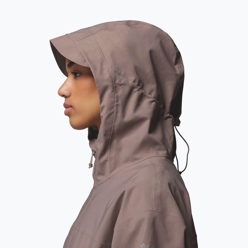 Női esőkabát Columbia Weekend Adventure II Long Shell iron 9