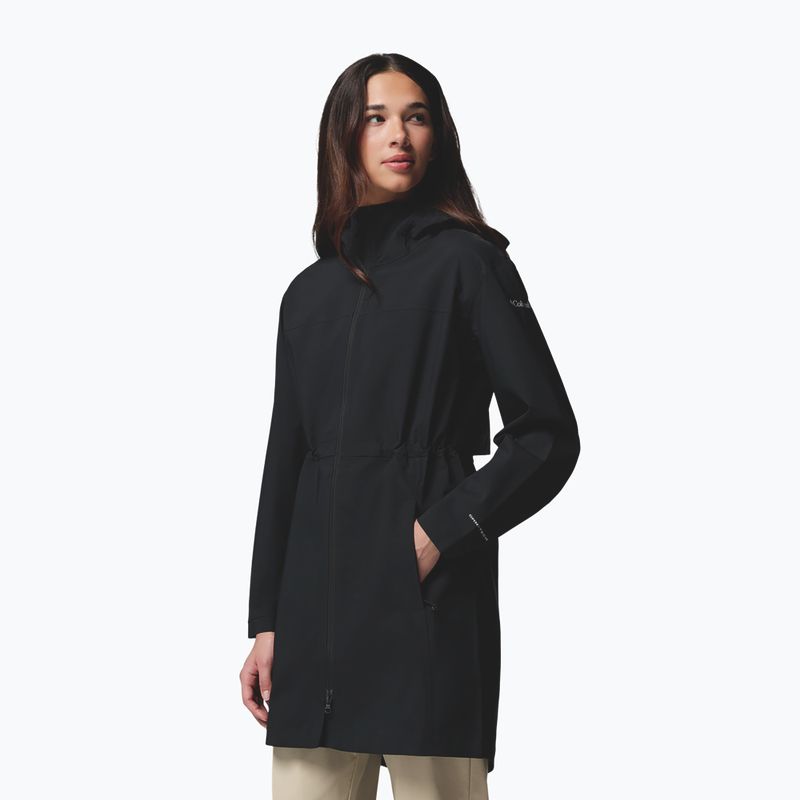 Női esőkabát Columbia Weekend Adventure II Long Shell black 5