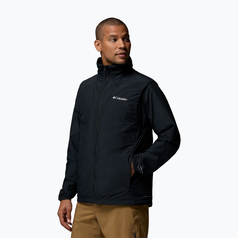 Férfi szélálló dzseki Columbia Trailborne Outerchange black 4