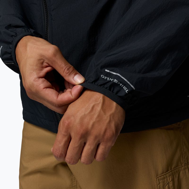 Férfi szélálló dzseki Columbia Trailborne Outerchange black 8