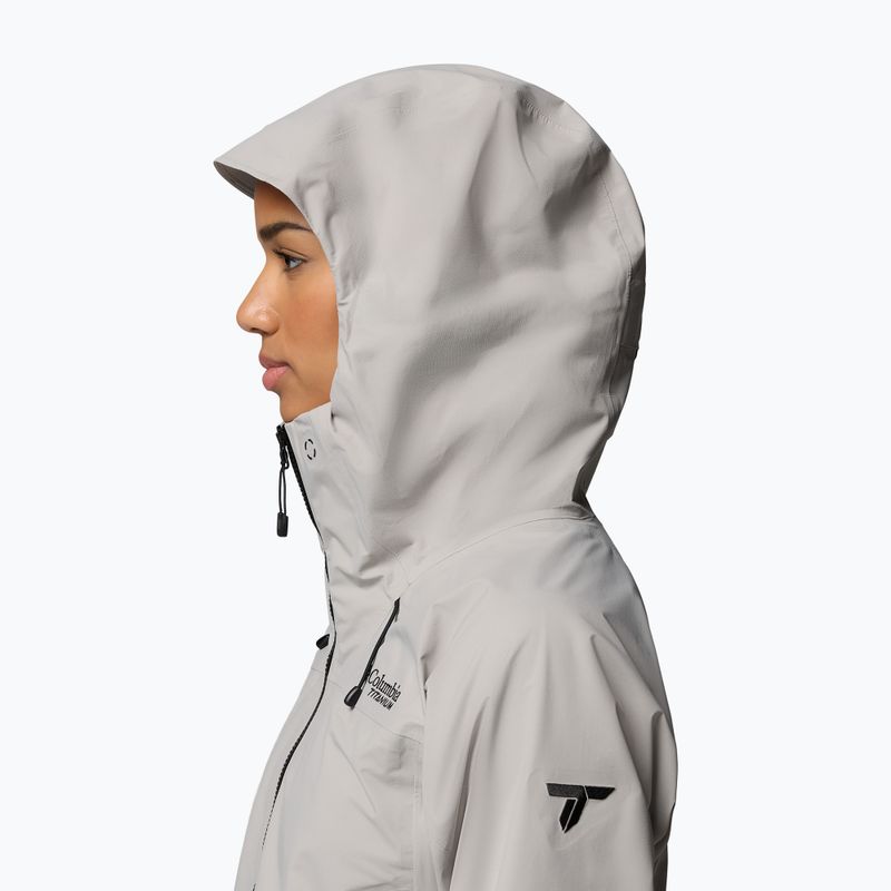 Női softshell dzseki Columbia Saudan Pro 3L flint grey 6