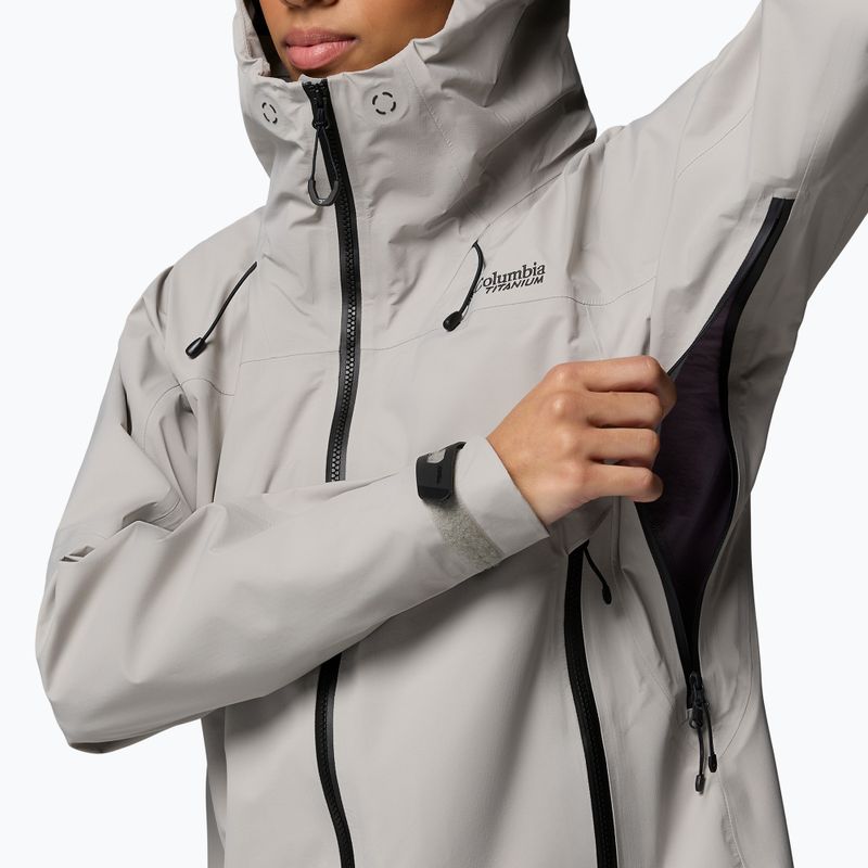 Női softshell dzseki Columbia Saudan Pro 3L flint grey 9