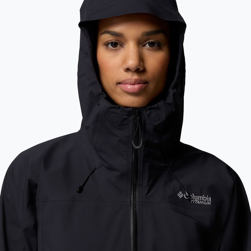 Női softshell dzseki Columbia Saudan Pro 3L black 6