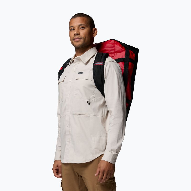 Utazótáska Columbia Landroamer 40 l mountain red/black 10