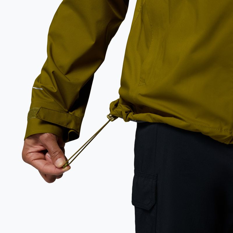 Férfi softshell dzseki Columbia Trailborne 2.5L mossy green 12