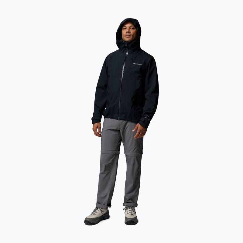 Férfi softshell dzseki Columbia Trailborne 2.5L black 2