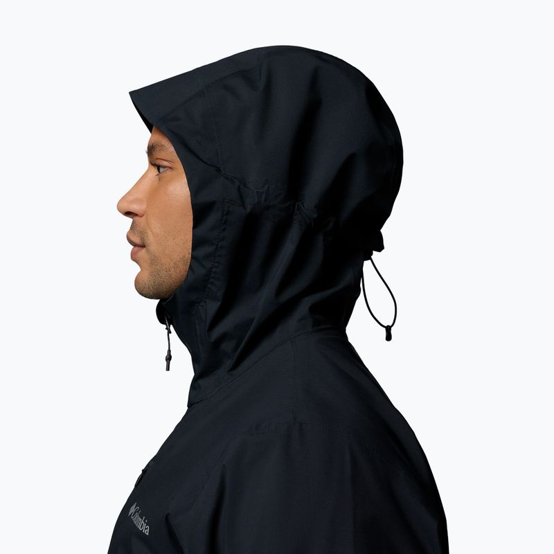 Férfi softshell dzseki Columbia Trailborne 2.5L black 7