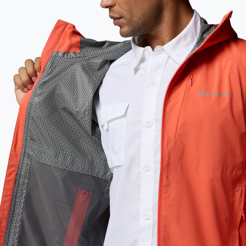 Férfi softshell dzseki Columbia Trailborne 2.5L zing 12