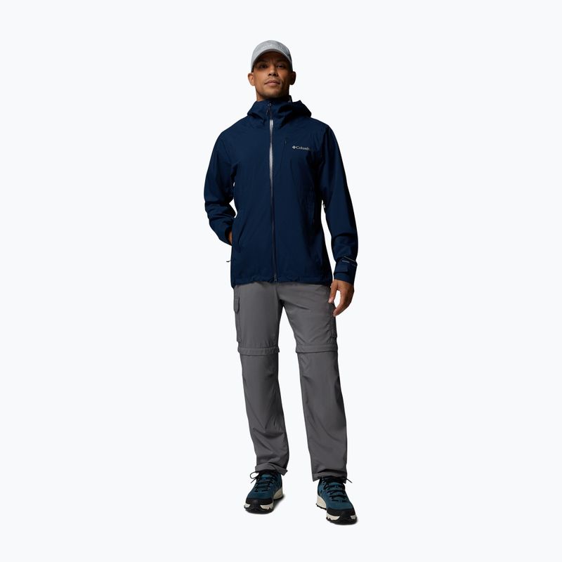 Férfi softshell dzseki Columbia Trailborne 2.5L collegiate navy 2