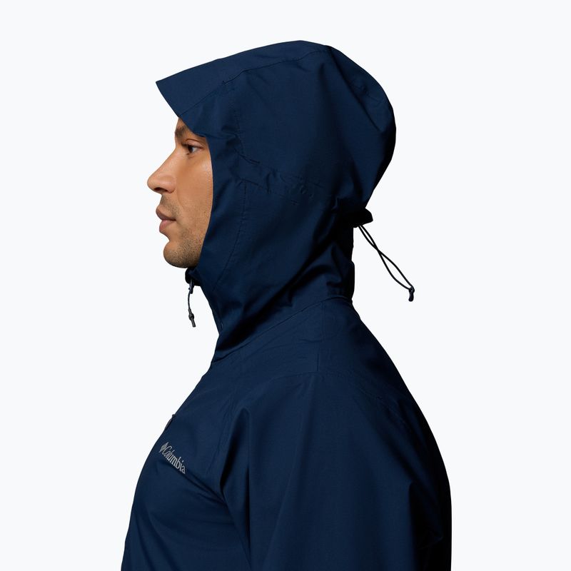 Férfi softshell dzseki Columbia Trailborne 2.5L collegiate navy 7