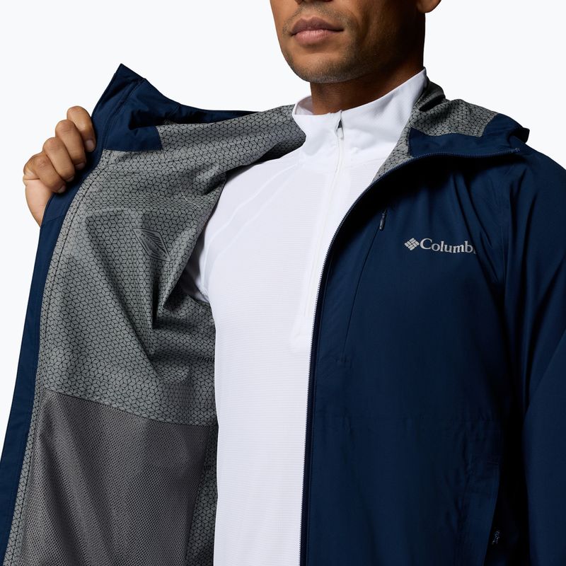 Férfi softshell dzseki Columbia Trailborne 2.5L collegiate navy 10