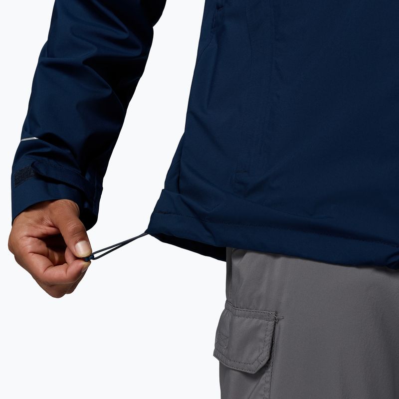 Férfi softshell dzseki Columbia Trailborne 2.5L collegiate navy 12