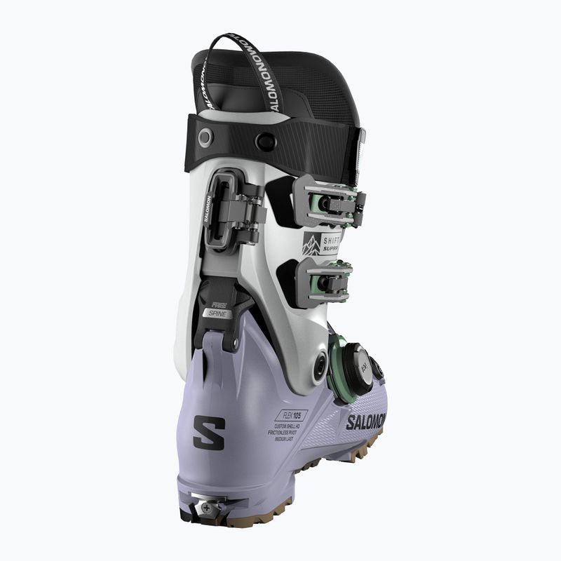Női sícipők Salomon Shift Supra S Boa 105 W GW cosmic sky/cool gray 5/shale green 2