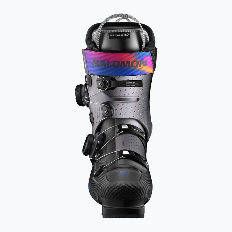 Női sícipők Salomon S/Pro Supra Dual Boa 115 W black/beluga metallic/beetroot purple 8