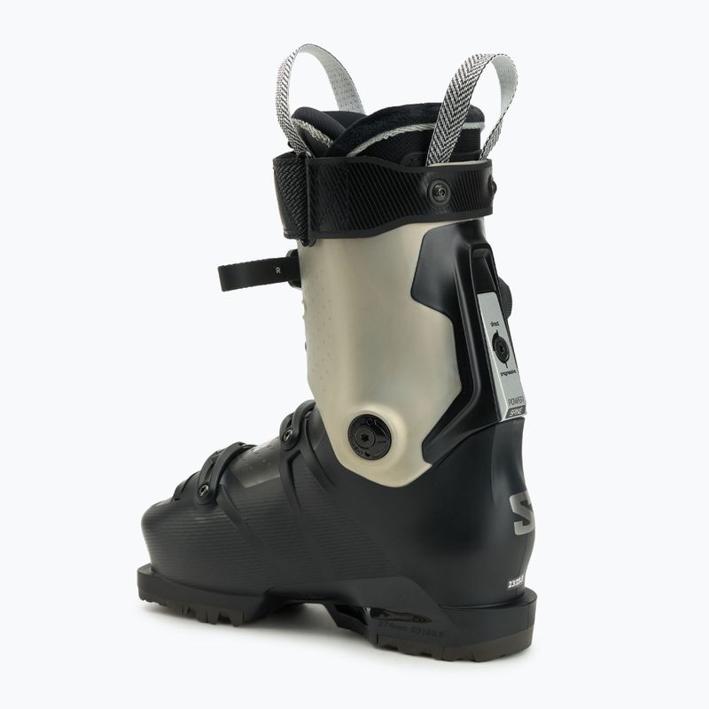Női síbakancs Salomon S/PRO Supra Dual Boa 105 W GW fekete/világos bronz metál/fekete 2