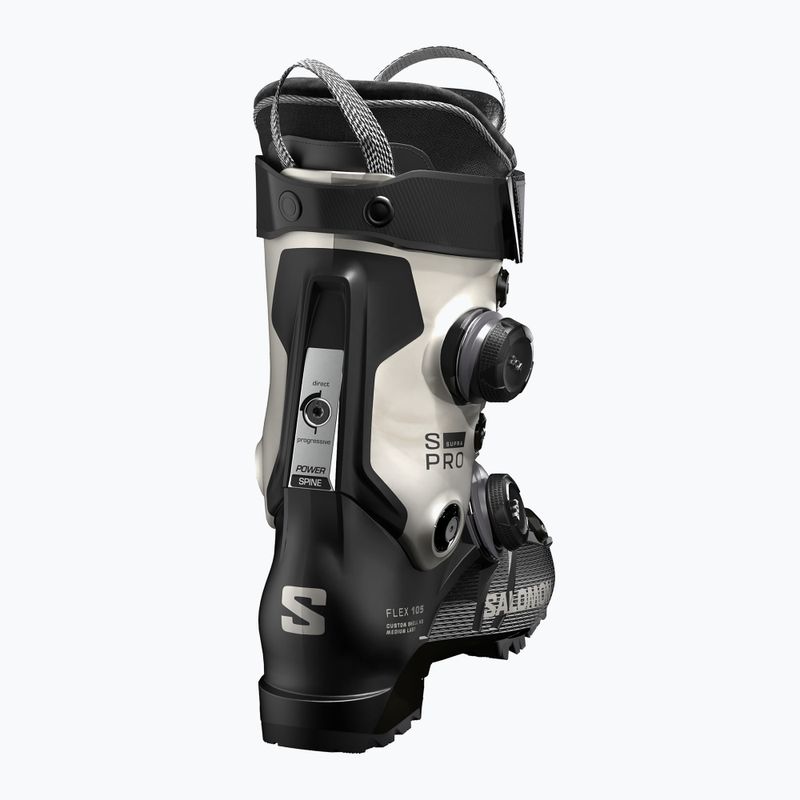 Női síbakancs Salomon S/PRO Supra Dual Boa 105 W GW fekete/világos bronz metál/fekete 2