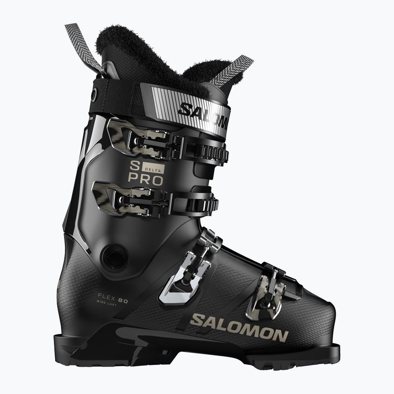 Női sícipők Salomon S/Pro Delta 80 W GW black/black/light bronze met