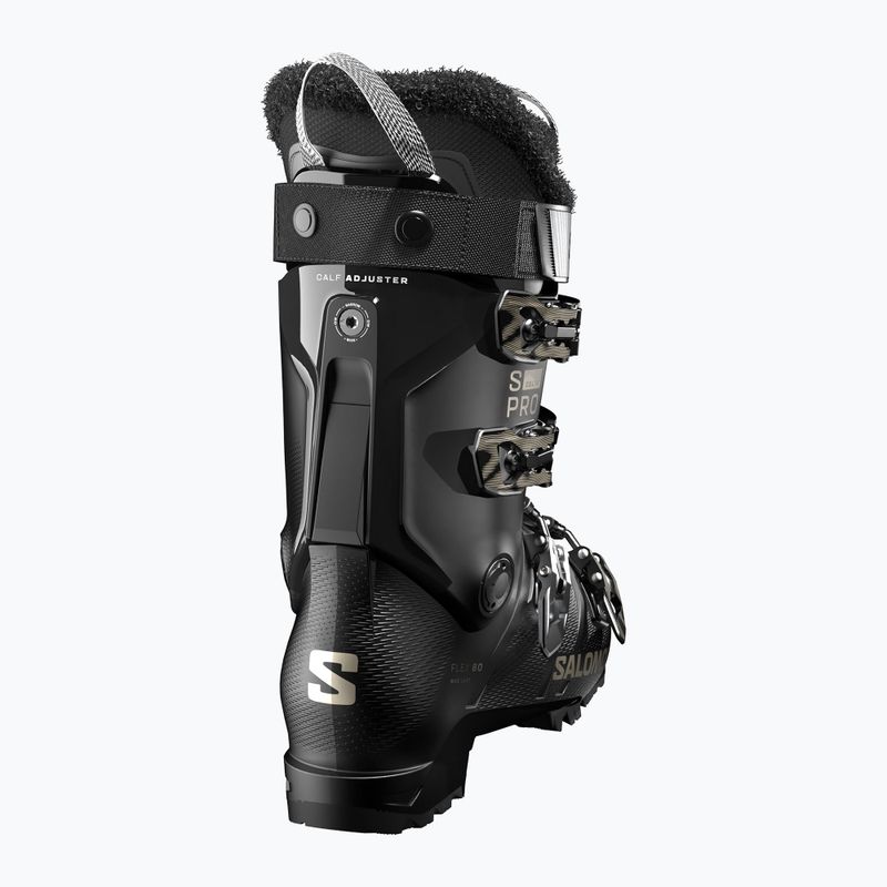 Női sícipők Salomon S/Pro Delta 80 W GW black/black/light bronze met 2