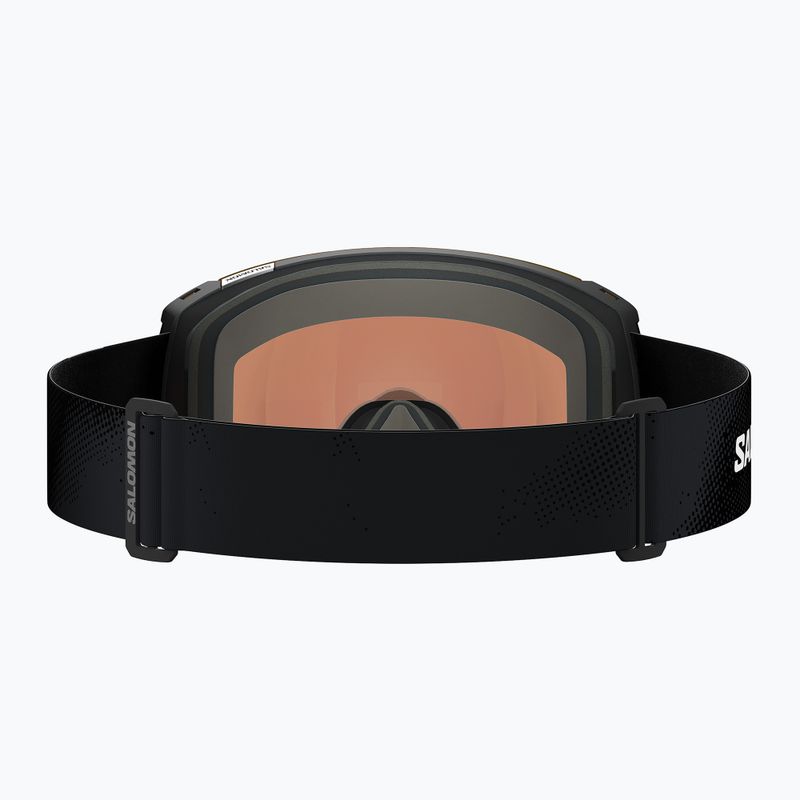Gyerek síszemüveg Salomon Radium black/mi mid red 6