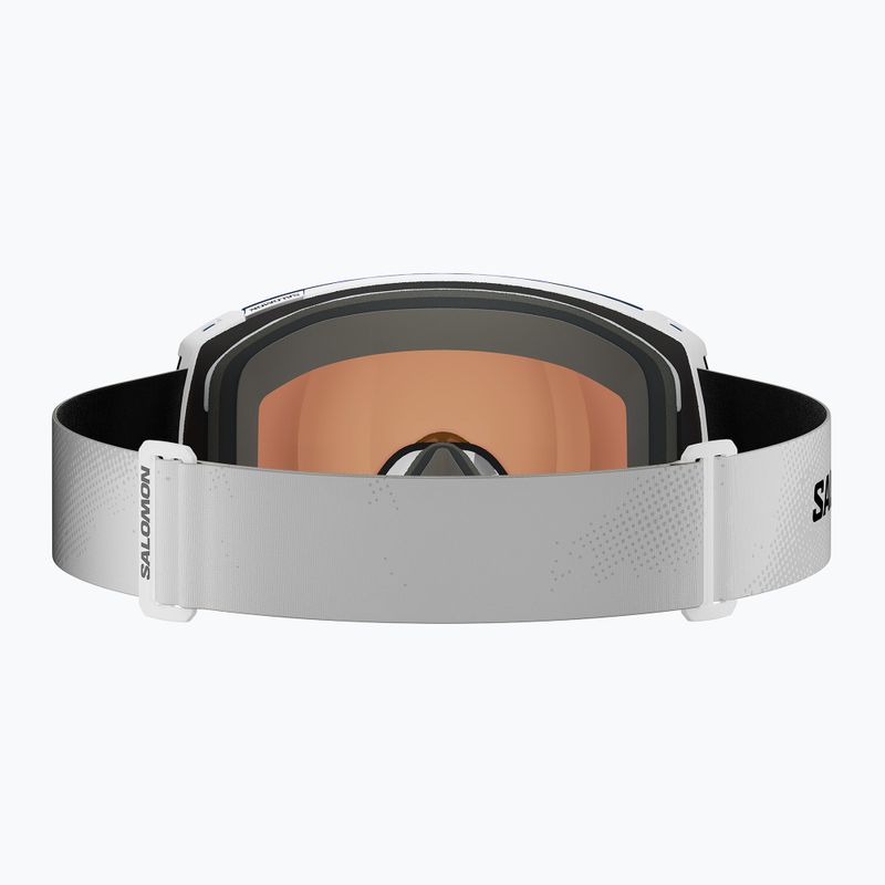 Gyerek síszemüveg Salomon Radium white/mi mid blue 2