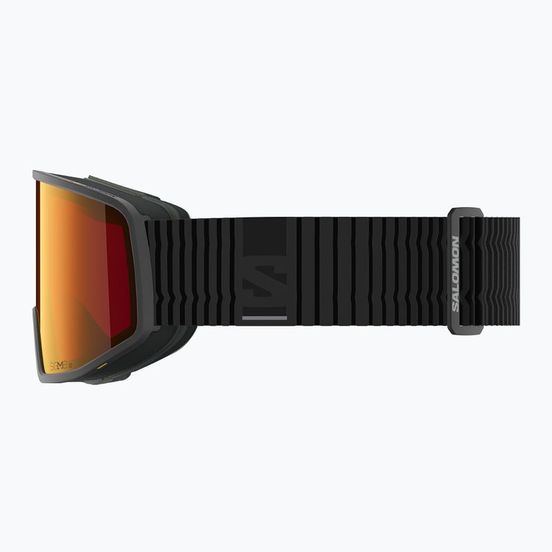 Sí szemüveg Salomon Sentry Pro Sigma black/sigma poppy red 4