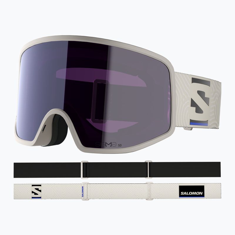 Síszemüveg Salomon Sentry Pro Sigma rainy day/sigma sky blue 5