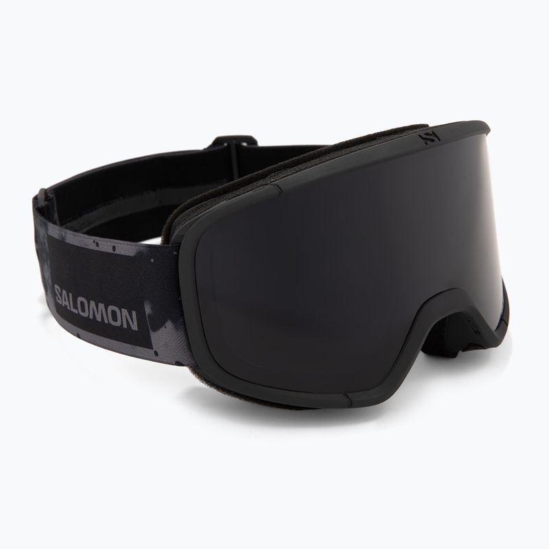 Síszemüveg Salomon Aksium 2.0 black/mirror black