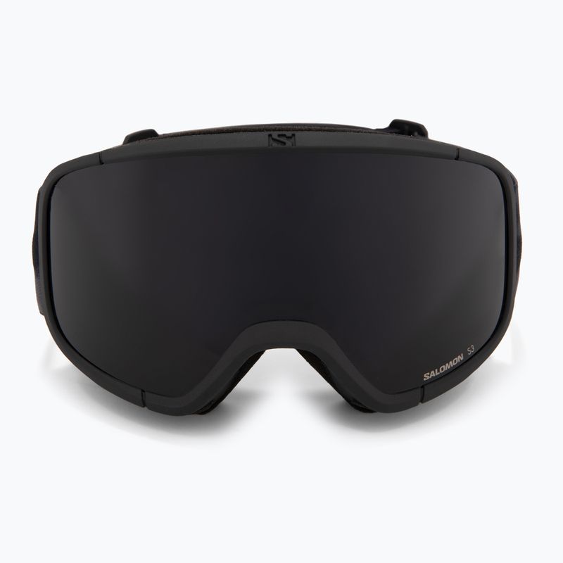 Síszemüveg Salomon Aksium 2.0 black/mirror black 2