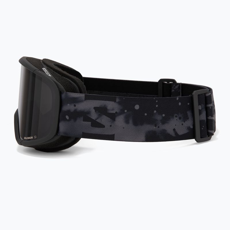 Síszemüveg Salomon Aksium 2.0 black/mirror black 4