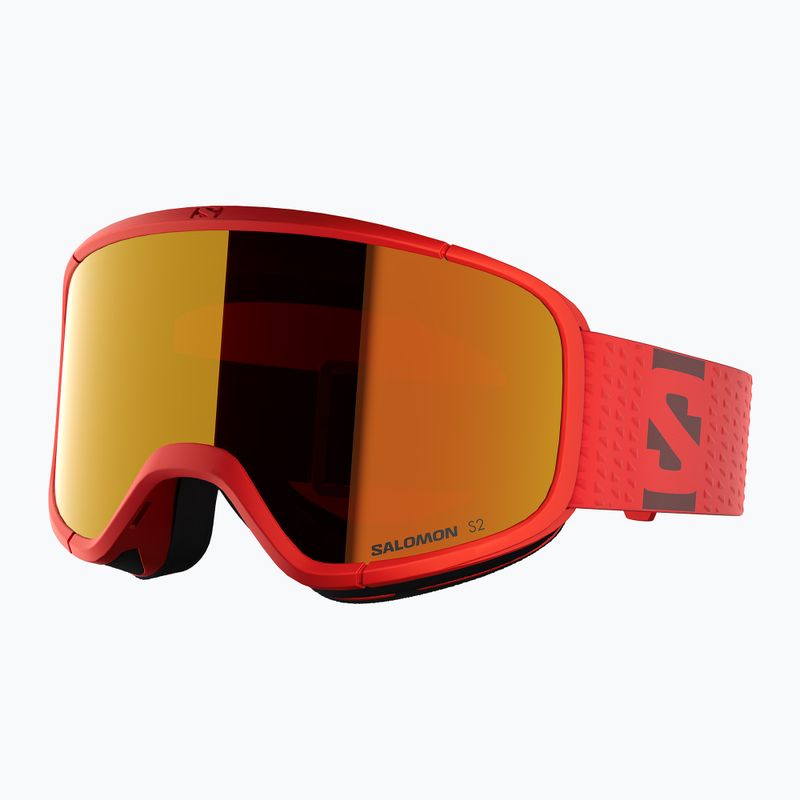 Síszemüveg Salomon Aksium 2.0 cherry tomato/ml mid red