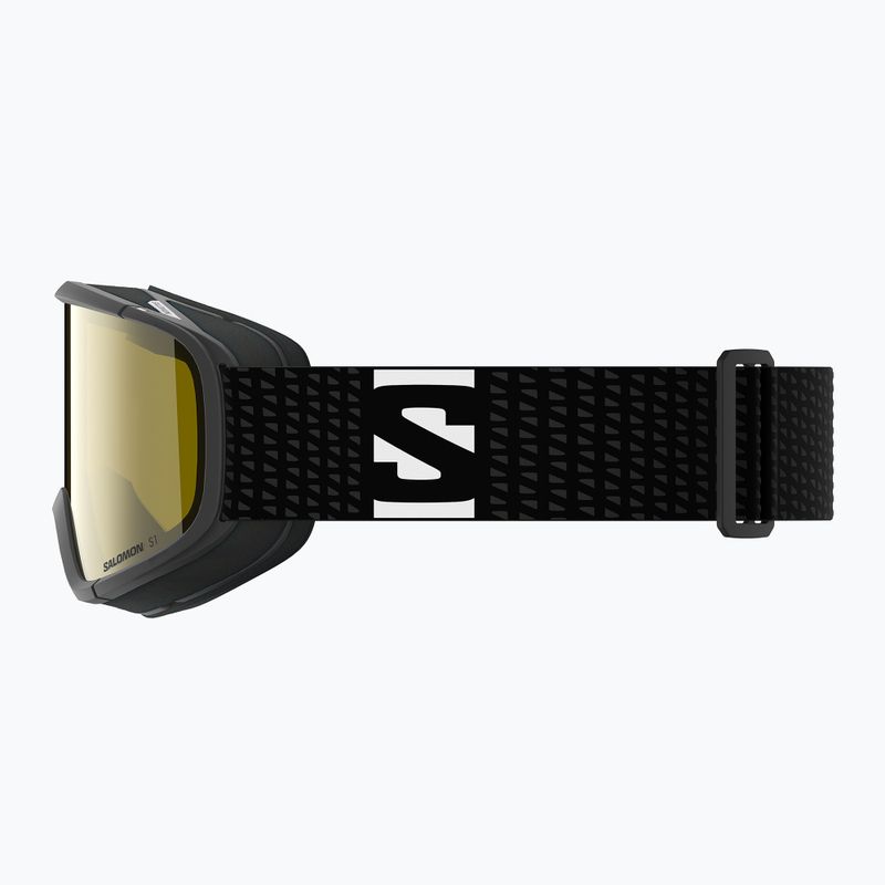 Síszemüveg Salomon Aksium 2.0 Acces black/flash yellow 4