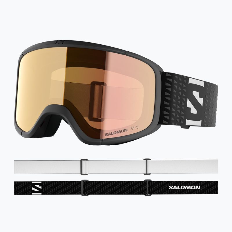Síszemüveg Salomon Aksium 2.0 S Photo black/photo ml red 5