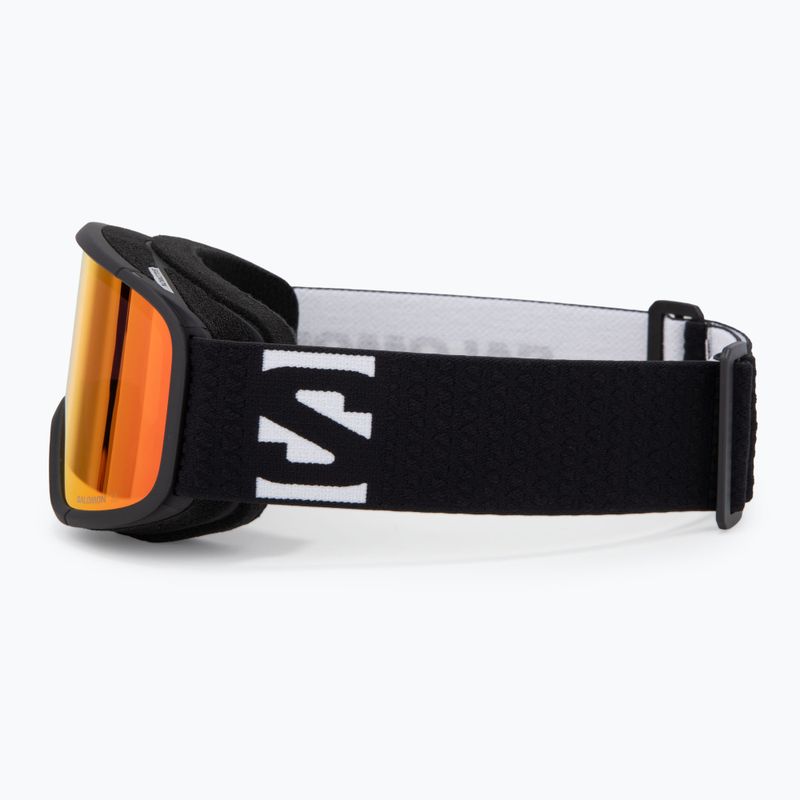 Síszemüveg Salomon Aksium 2.0 S black/ml mid red 4