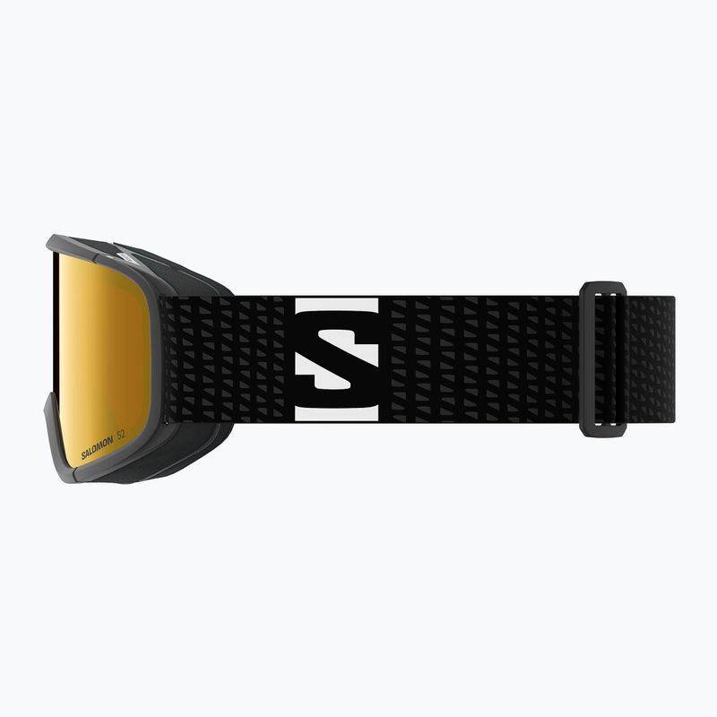 Síszemüveg Salomon Aksium 2.0 S black/ml mid red 4