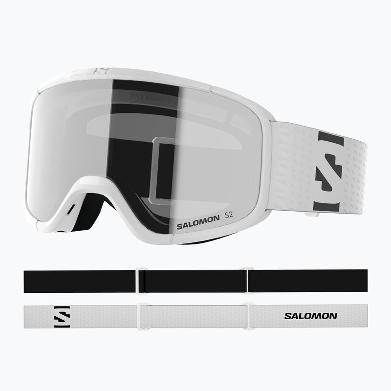 Sí szemüveg Salomon Aksium 2.0 S white/ml super white 5