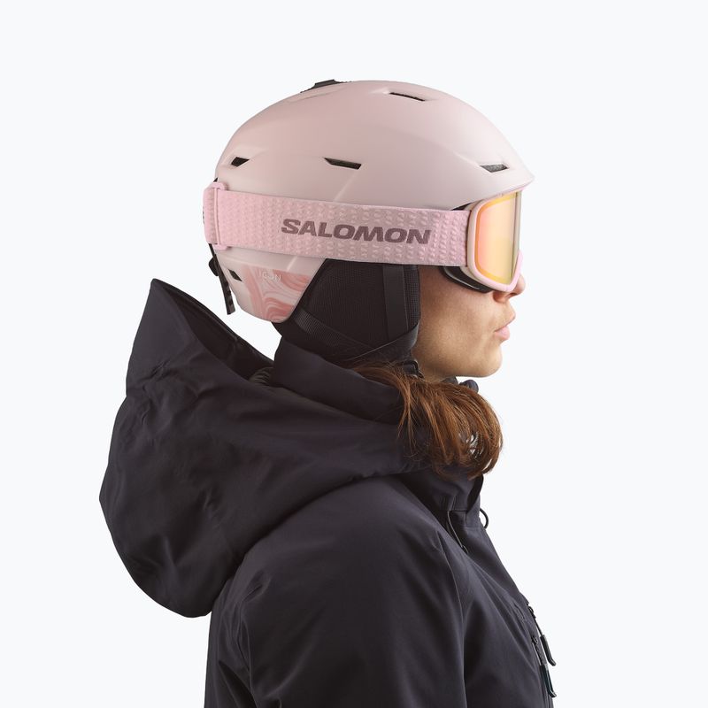 Síszemüveg Salomon Aksium 2.0 S heavenly pink/ml ruby 6