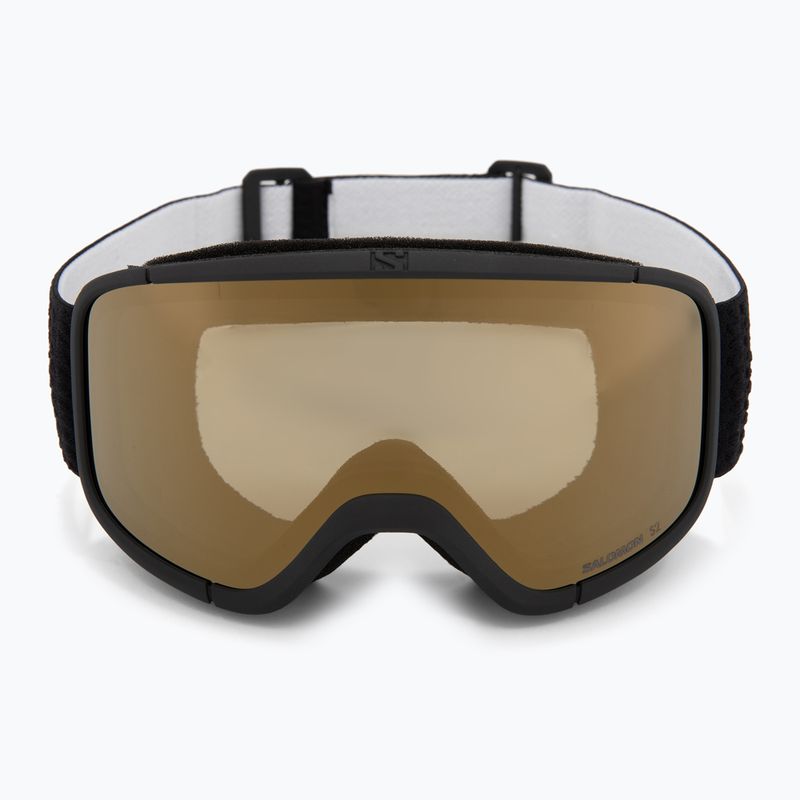 Síszemüveg Salomon Aksium 2.0 S Acces black/flash gold 2