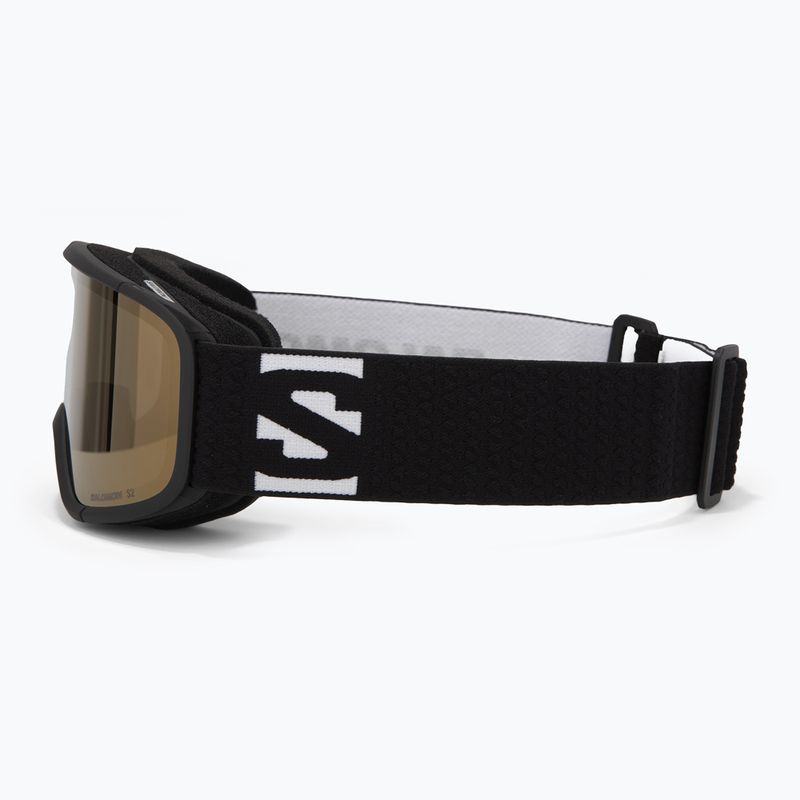 Síszemüveg Salomon Aksium 2.0 S Acces black/flash gold 4
