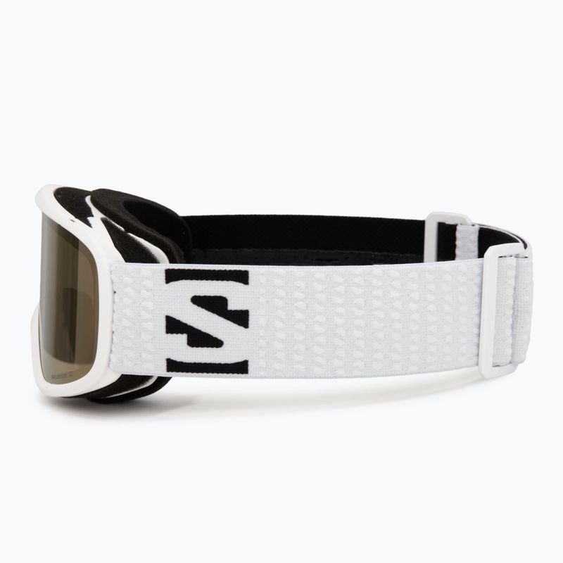 Gyerek síszemüveg Salomon Lumi Acces Jr white/flash gold 4